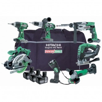 Hitachi power best sale tool kit